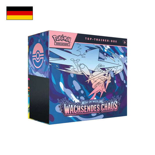 Pokémon: Wachsendes Chaos Top Trainer Box - Deutsch